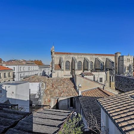 Le Loft Des Papes - 2 Terrasses - Vue Panoramique Sur La Ville - Ac Clim Avignon Kültér fotó