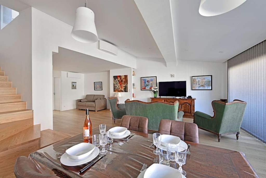 Le Loft Des Papes - 2 Terrasses - Vue Panoramique Sur La Ville - Ac Clim Avignon Kültér fotó